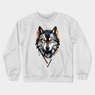 Wolf Lover Gift Crewneck Sweatshirt